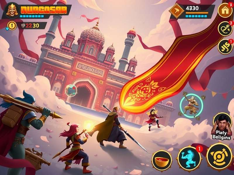 Glorious Guardians War gameplay screenshot